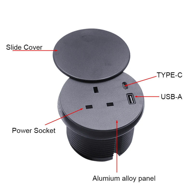 Recessed Grommet Socket Recessed Grommet Socket